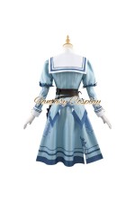 Identity V Doctor Emily Dyer Eternal Flower Taxidermist Blue Cosplay Costume